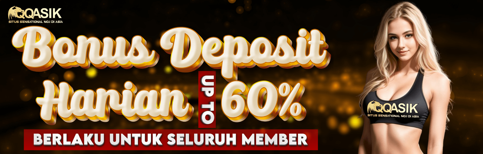 BONUS HARIAN 60%